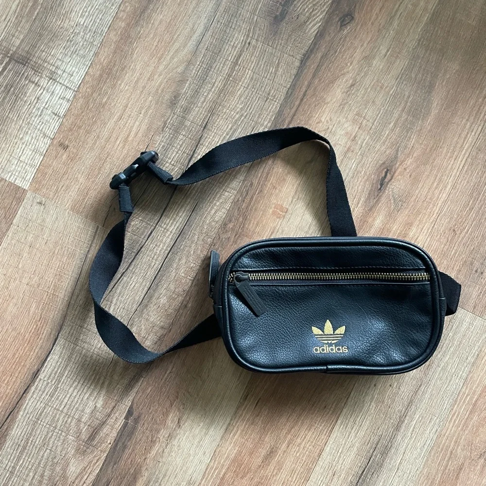Adidas Black Waist Bag | Fanny bag - Picture 1 of 4